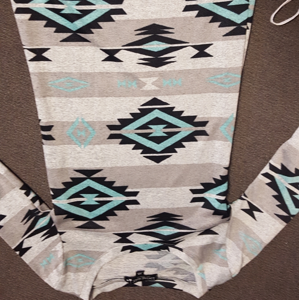 Women's long sleeve long length shirt